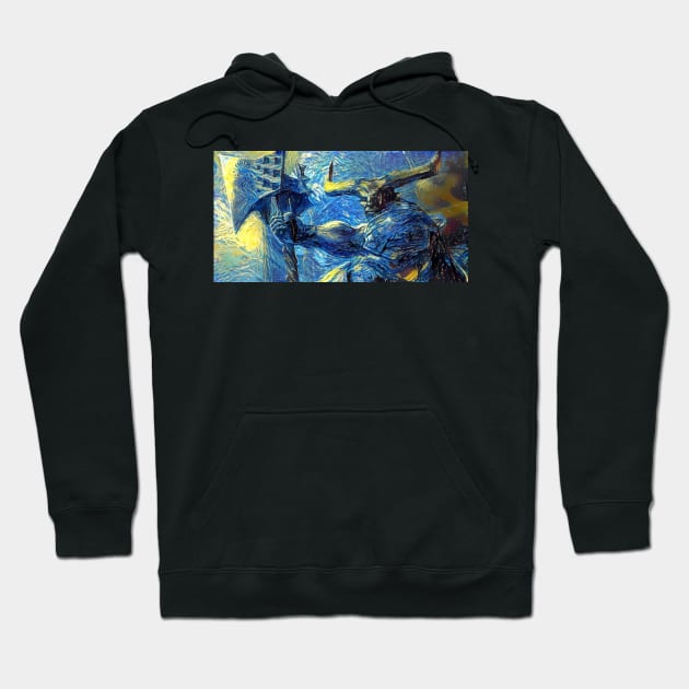 Dragon Age Inquisition The Iron Bull Starry Night Hoodie by Starry Night